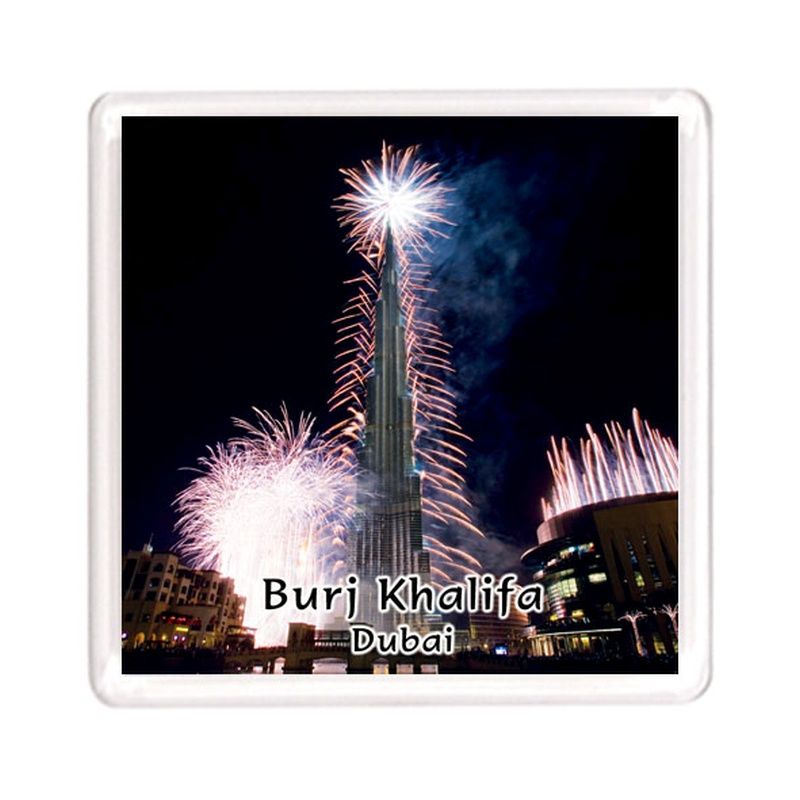 Ajooba - Dubai Souvenir Magnet Burj Khalifa 0007