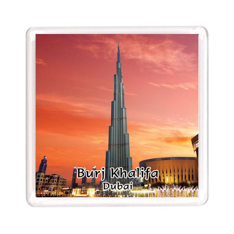 Ajooba - Dubai Souvenir Magnet Burj Khalifa 0010