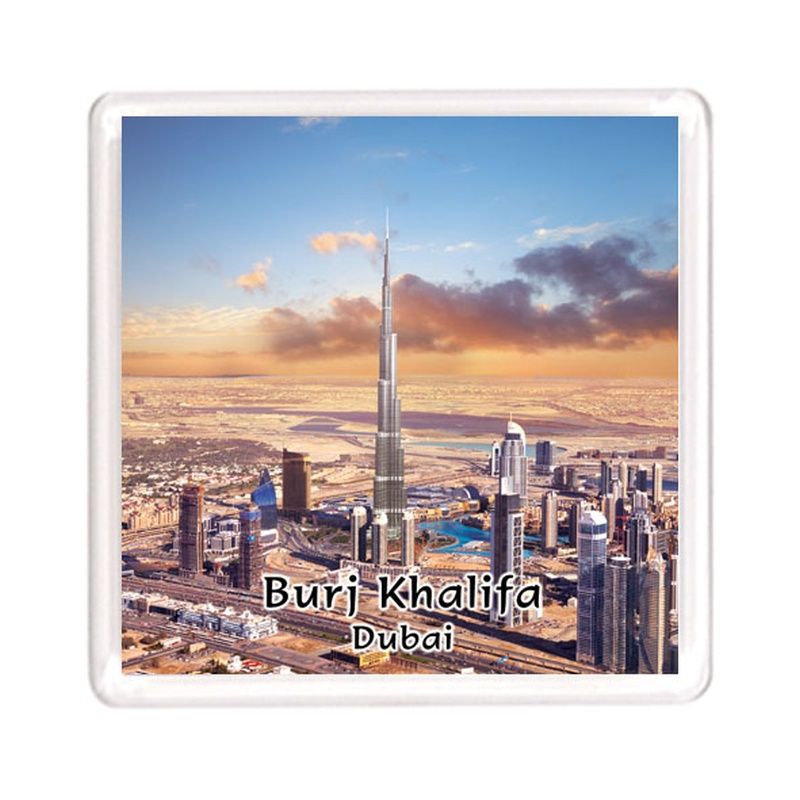 Ajooba - Dubai Souvenir Magnet Burj Khalifa 0013