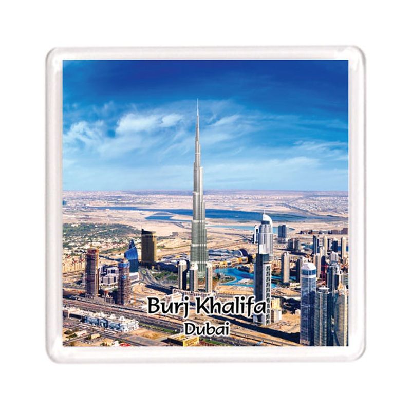 Ajooba - Dubai Souvenir Magnet Burj Khalifa 0014