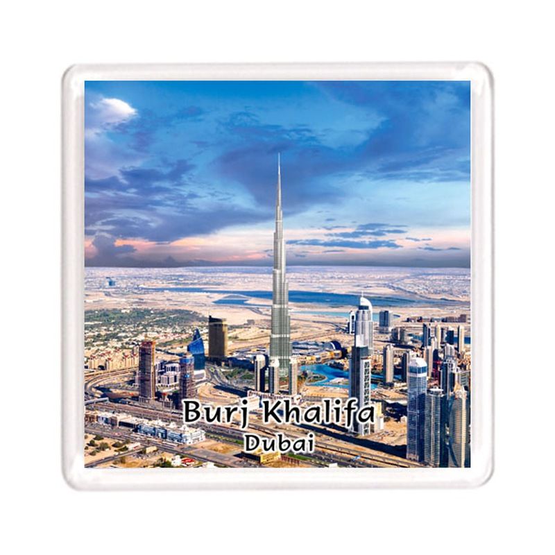 Ajooba - Dubai Souvenir Magnet Burj Khalifa 0015