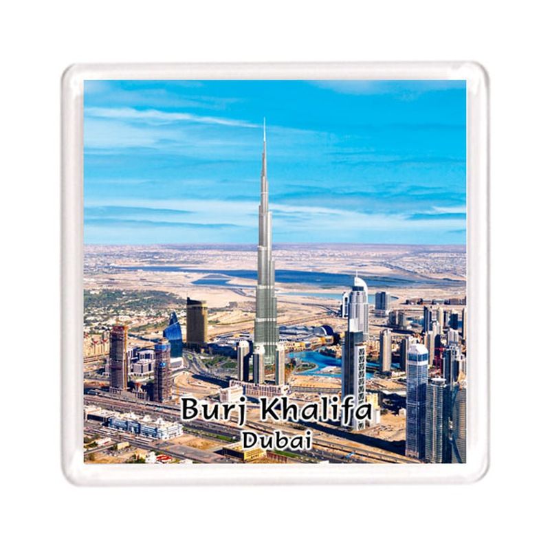 Ajooba - Dubai Souvenir Magnet Burj Khalifa 0016