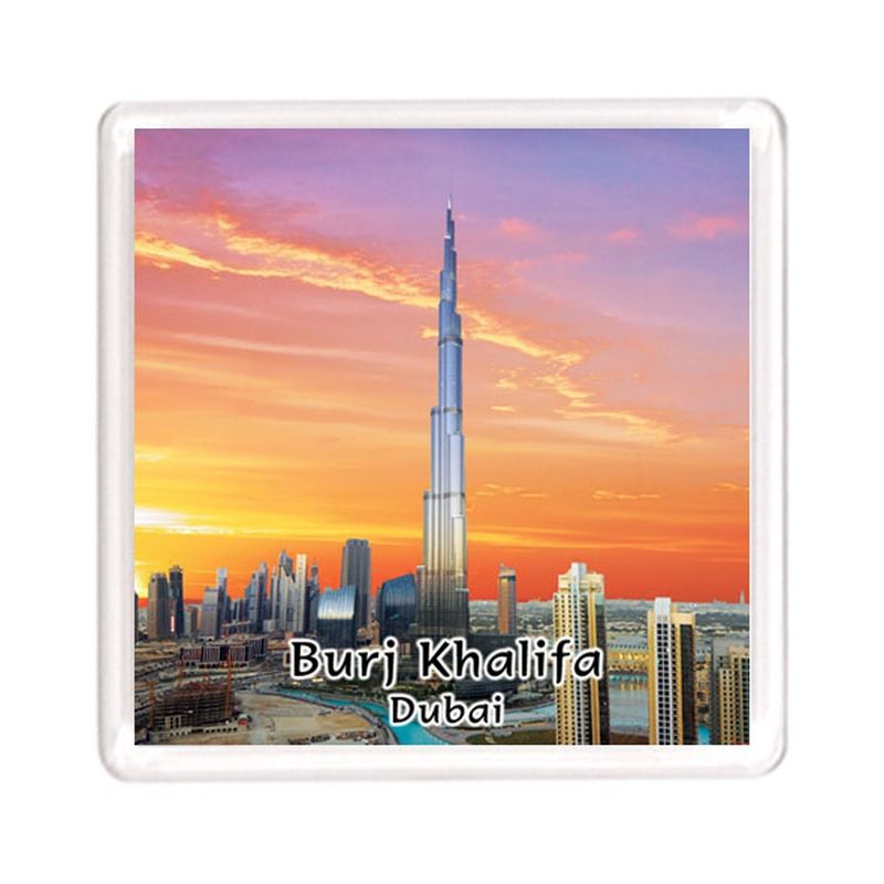 Ajooba - Dubai Souvenir Magnet Burj Khalifa 0019