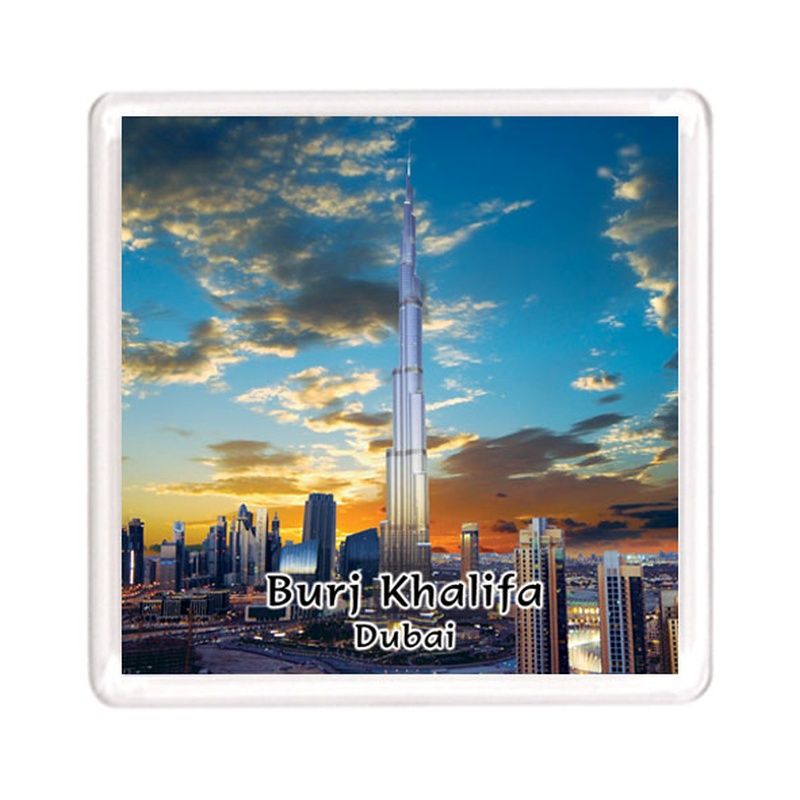 Ajooba - Dubai Souvenir Magnet Burj Khalifa 0021