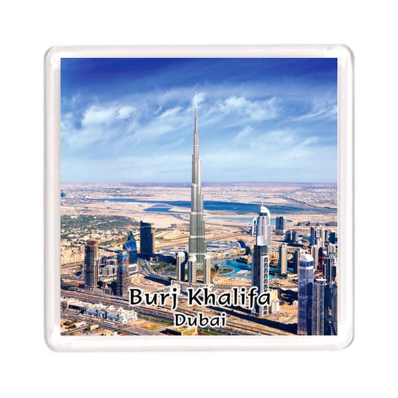 Ajooba - Dubai Souvenir Magnet Burj Khalifa 0023