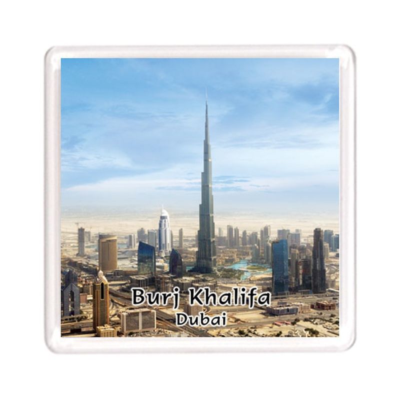 Ajooba - Dubai Souvenir Magnet Burj Khalifa 0025