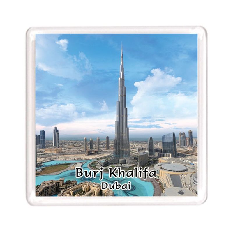 Ajooba - Dubai Souvenir Magnet Burj Khalifa 0029