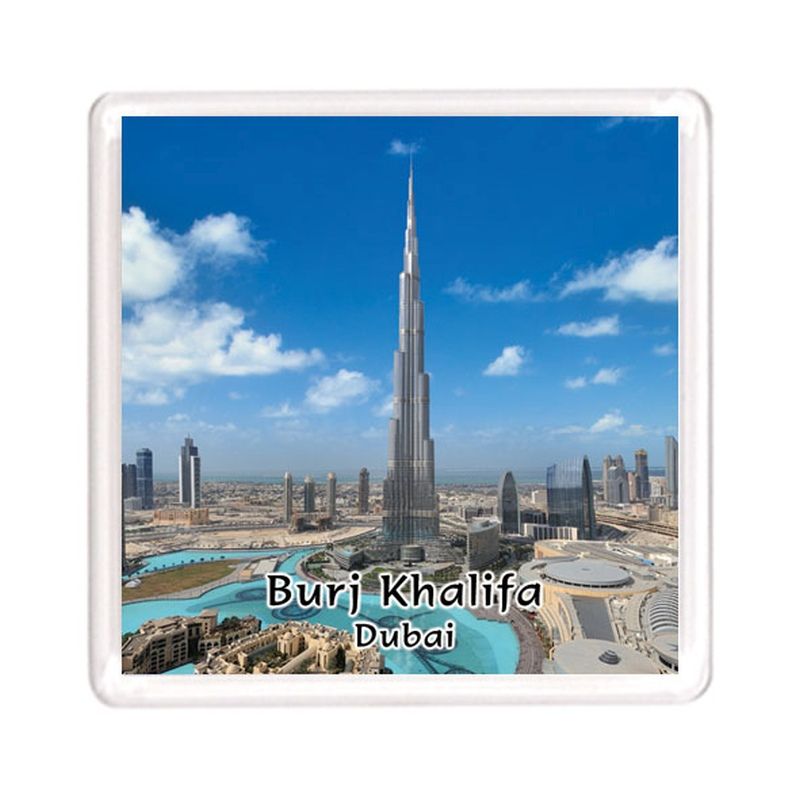 Ajooba - Dubai Souvenir Magnet Burj Khalifa 0033