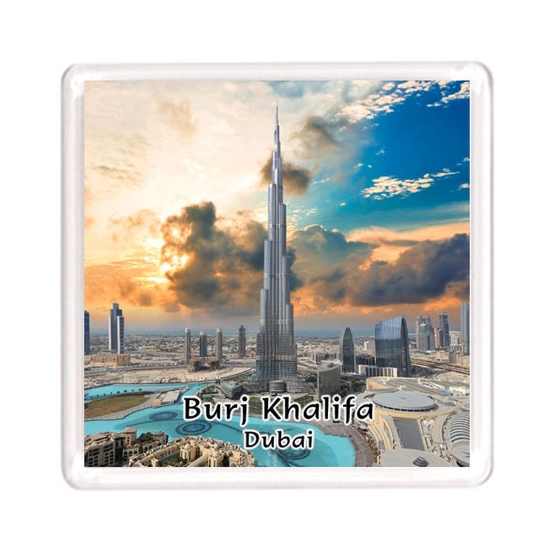 Ajooba - Dubai Souvenir Magnet Burj Khalifa 0035