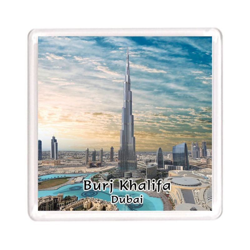 Ajooba - Dubai Souvenir Magnet Burj Khalifa 0036