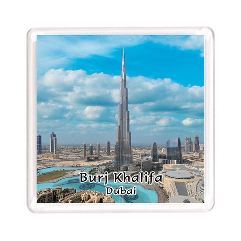 Ajooba - Dubai Souvenir Magnet Burj Khalifa 0038