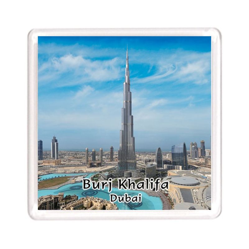 Ajooba - Dubai Souvenir Magnet Burj Khalifa 0039