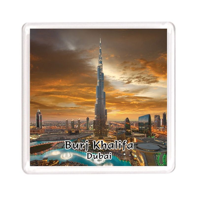 Ajooba - Dubai Souvenir Magnet Burj Khalifa 0044