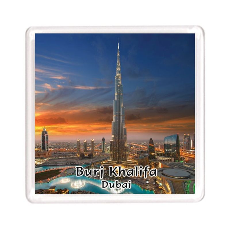 Ajooba - Dubai Souvenir Magnet Burj Khalifa 0047