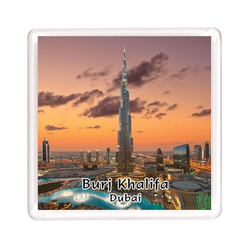 Ajooba - Dubai Souvenir Magnet Burj Khalifa 0048