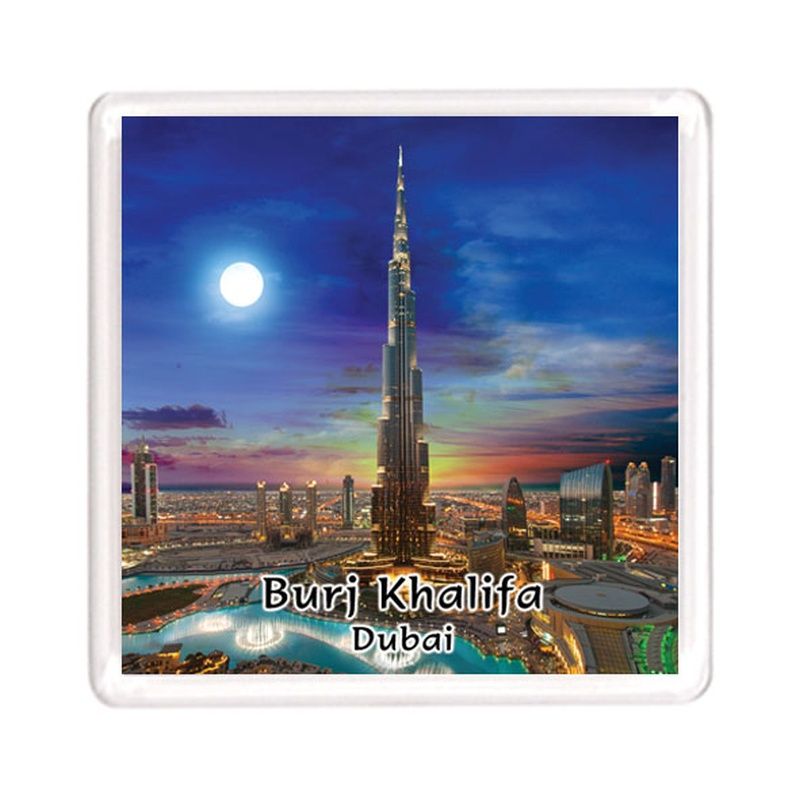 Ajooba - Dubai Souvenir Magnet Burj Khalifa 0055