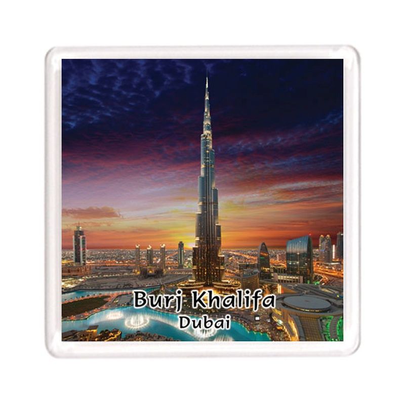 Ajooba - Dubai Souvenir Magnet Burj Khalifa 0057