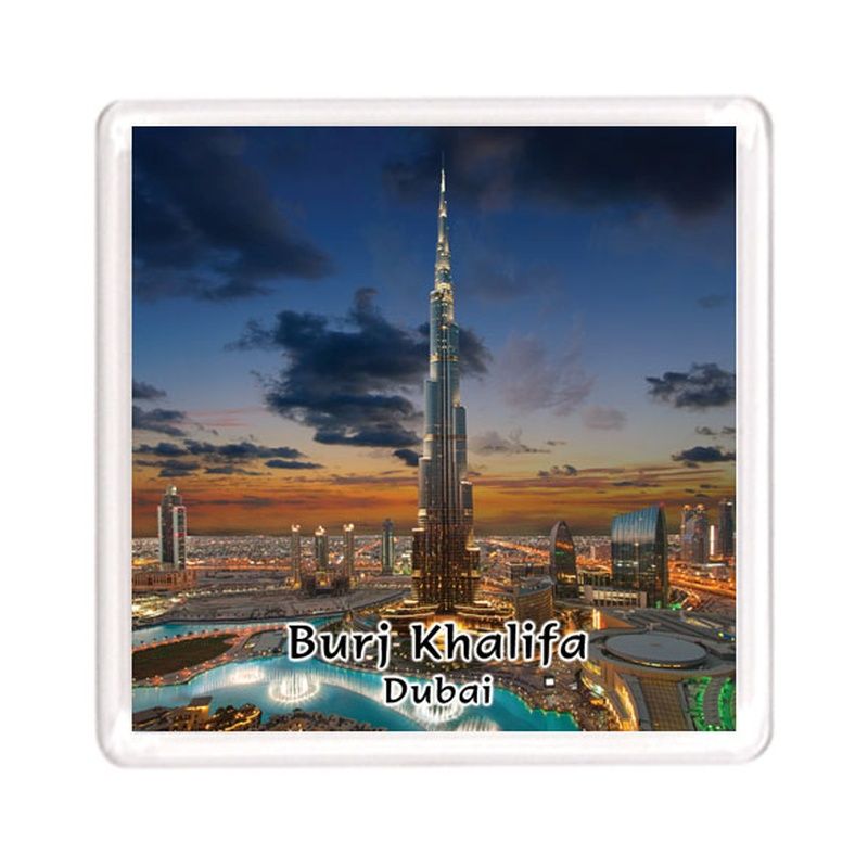 Ajooba - Dubai Souvenir Magnet Burj Khalifa 0059