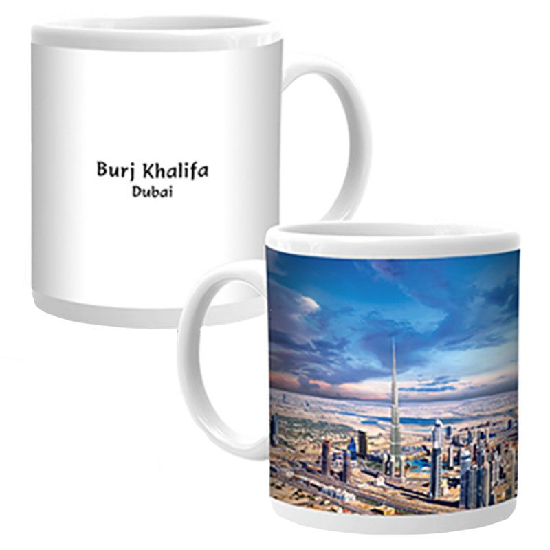 Ajooba - Dubai Souvenir Mug Burj Khalifa 0015