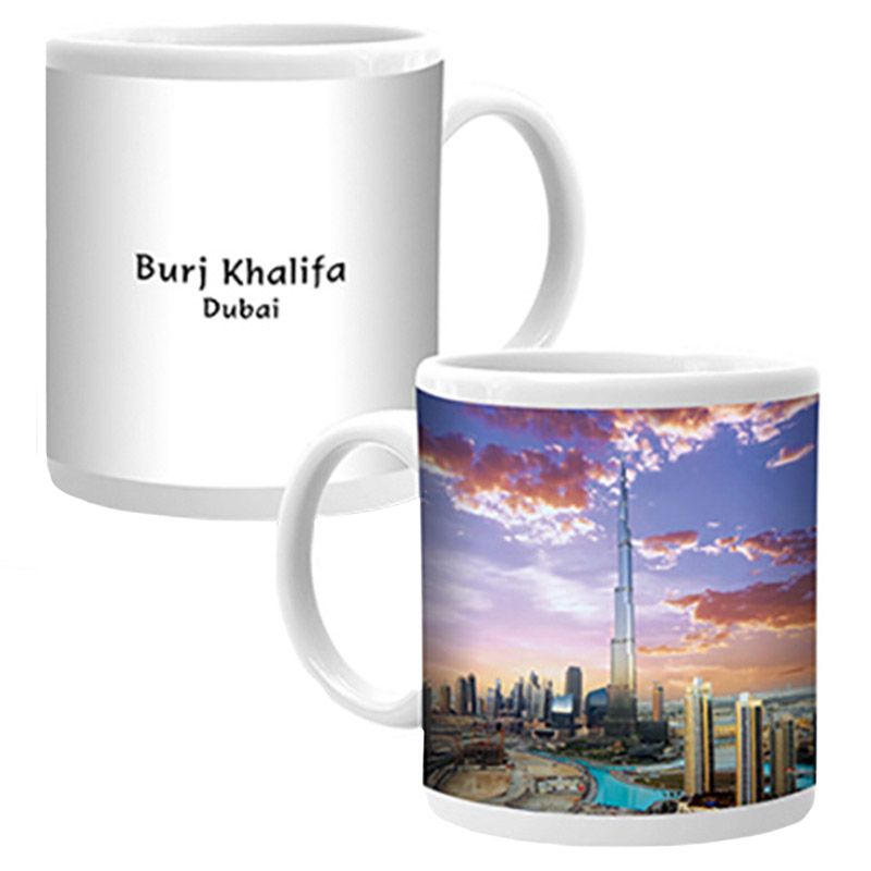 Ajooba - Dubai Souvenir Mug Burj Khalifa 0002