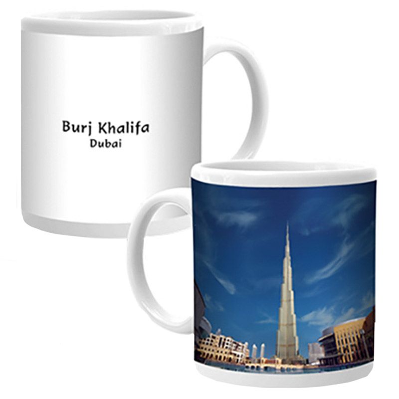 Ajooba - Dubai Souvenir Mug Burj Khalifa 0006