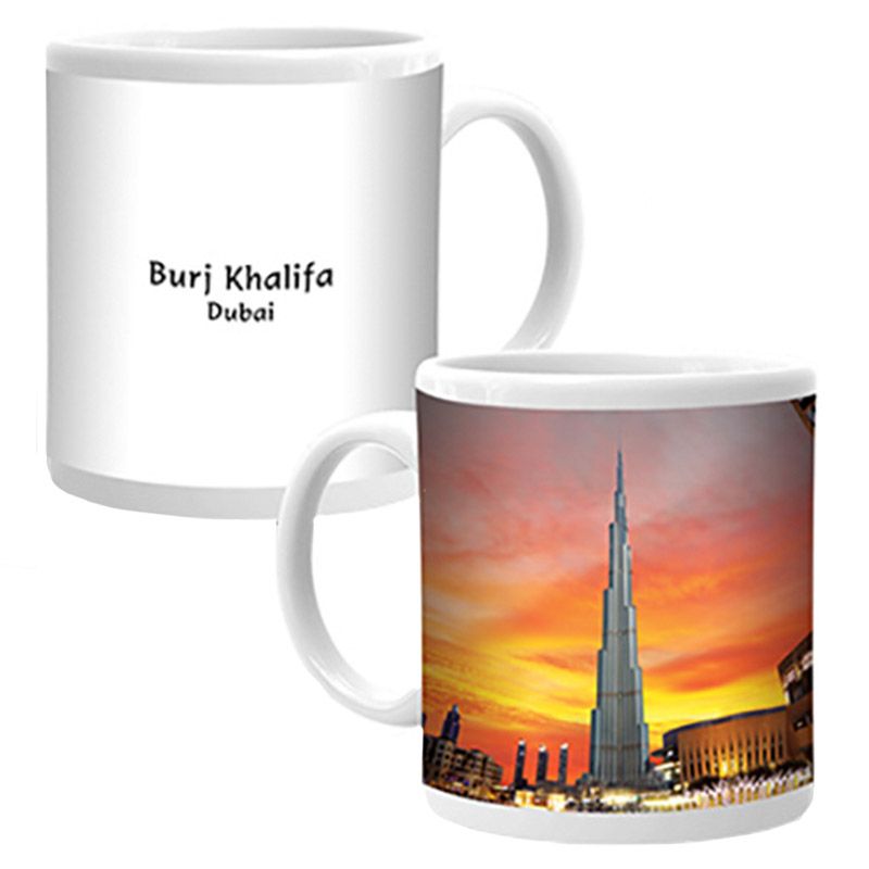 Ajooba - Dubai Souvenir Mug Burj Khalifa 0008