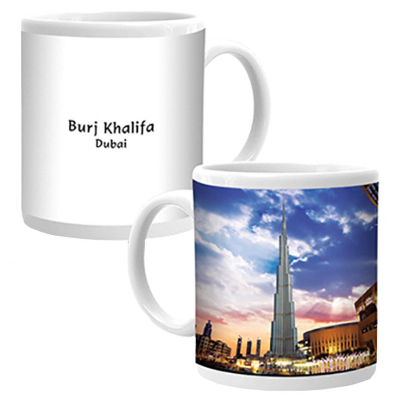 Ajooba - Dubai Souvenir Mug Burj Khalifa 0009