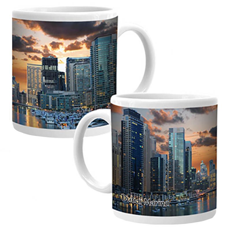 Ajooba - Dubai Souvenir Mug Dubai Marina MG 001