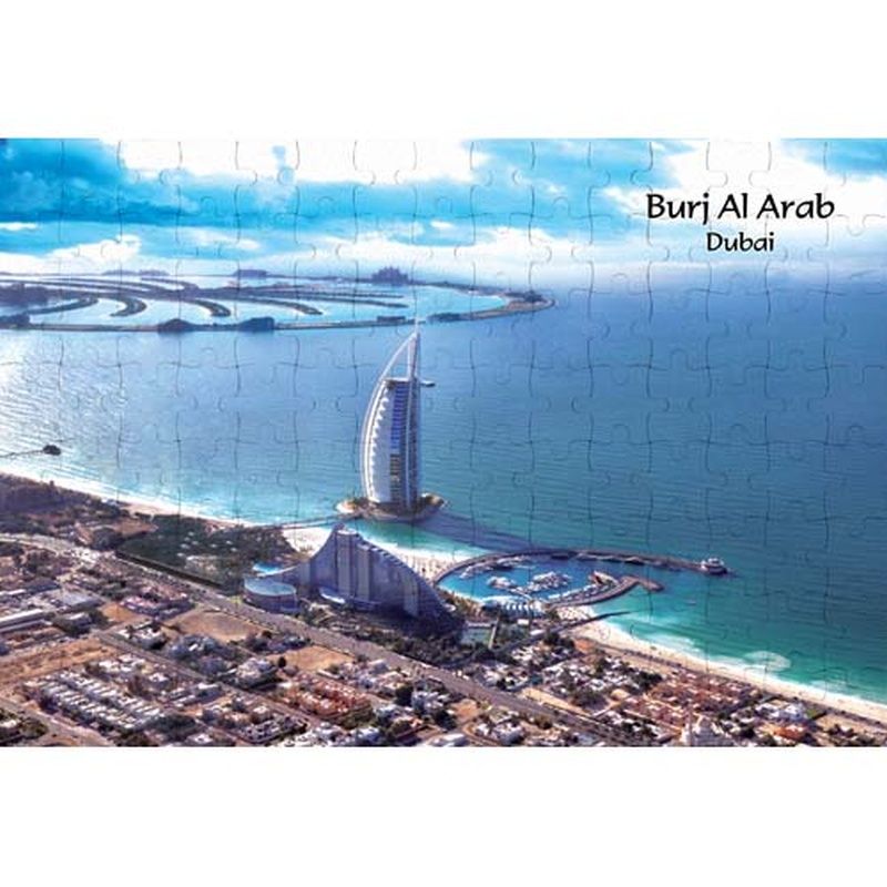 Ajooba - Dubai Souvenir Puzzle Burj Al Arab 0003