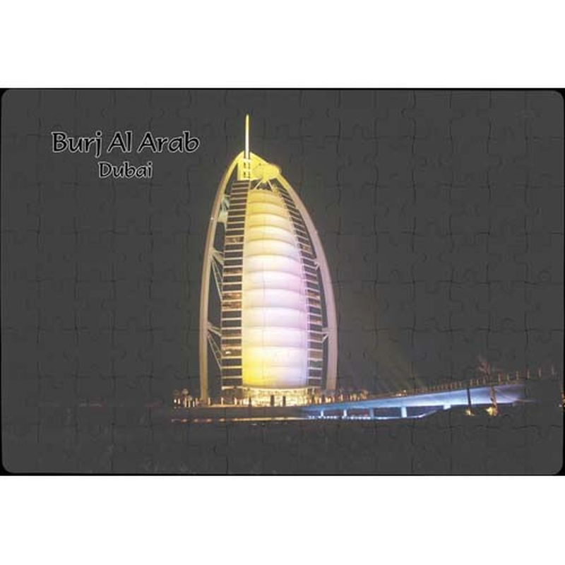 Ajooba - Dubai Souvenir Puzzle Burj Al Arab 0014