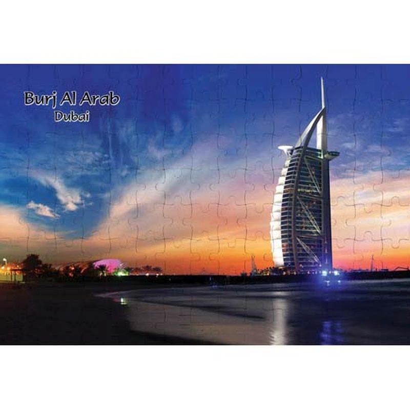 Ajooba - Dubai Souvenir Puzzle Burj Al Arab 0036