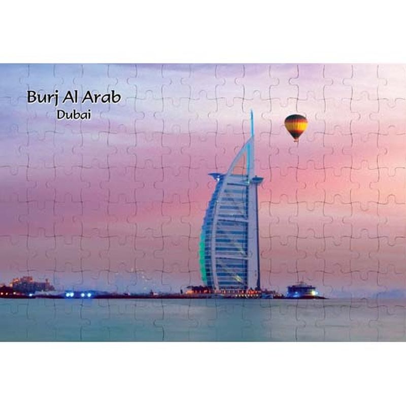 Ajooba - Dubai Souvenir Puzzle Burj Al Arab 0048