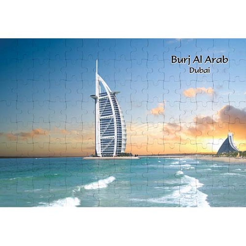 Ajooba - Dubai Souvenir Puzzle Burj Al Arab 0056