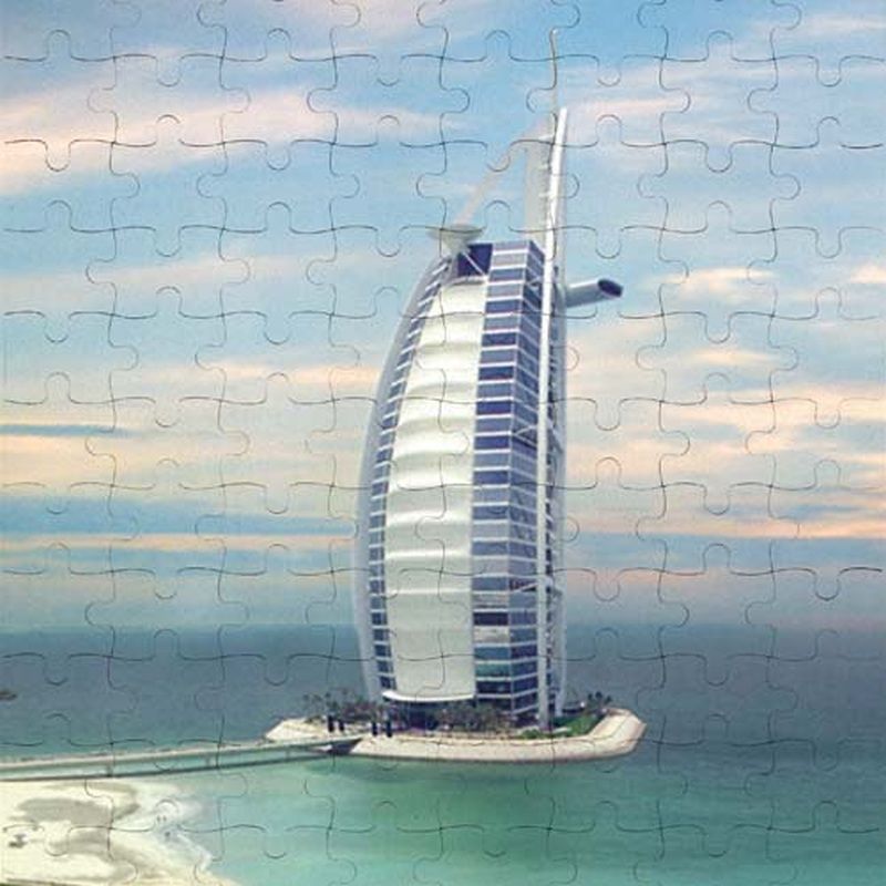 Ajooba - Dubai Souvenir Puzzle Burj Al Arab 0058