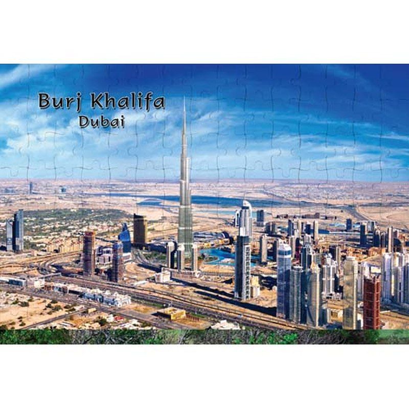 Ajooba - Dubai Souvenir Puzzle Burj Khalifa 0014