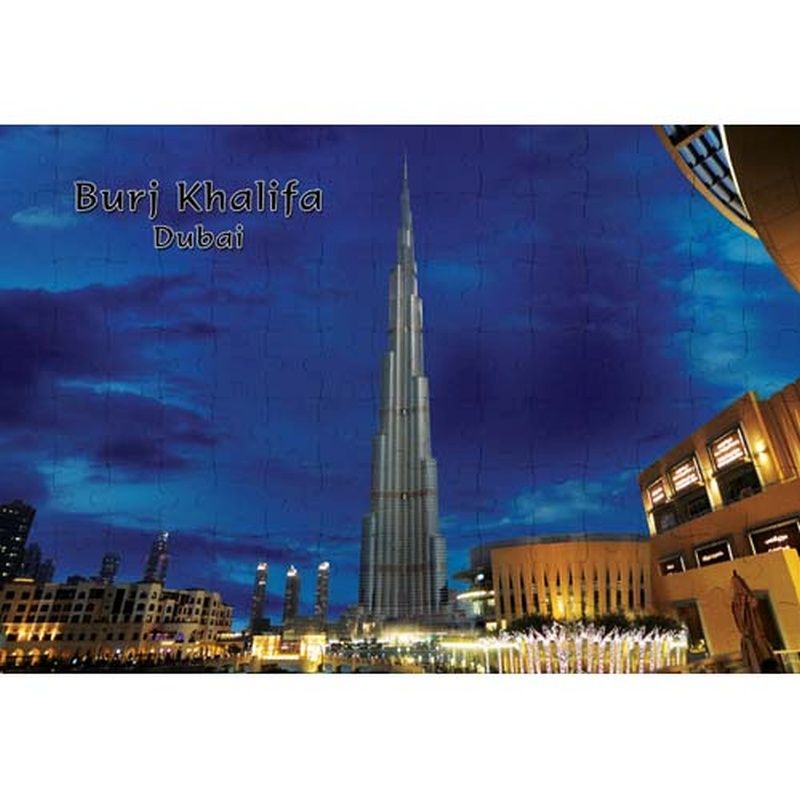 Ajooba - Dubai Souvenir Puzzle Burj Khalifa 0018