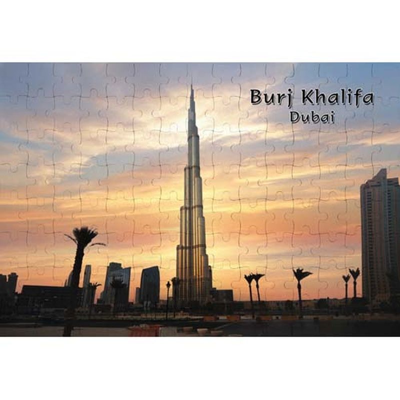 Ajooba - Dubai Souvenir Puzzle Burj Khalifa 0020