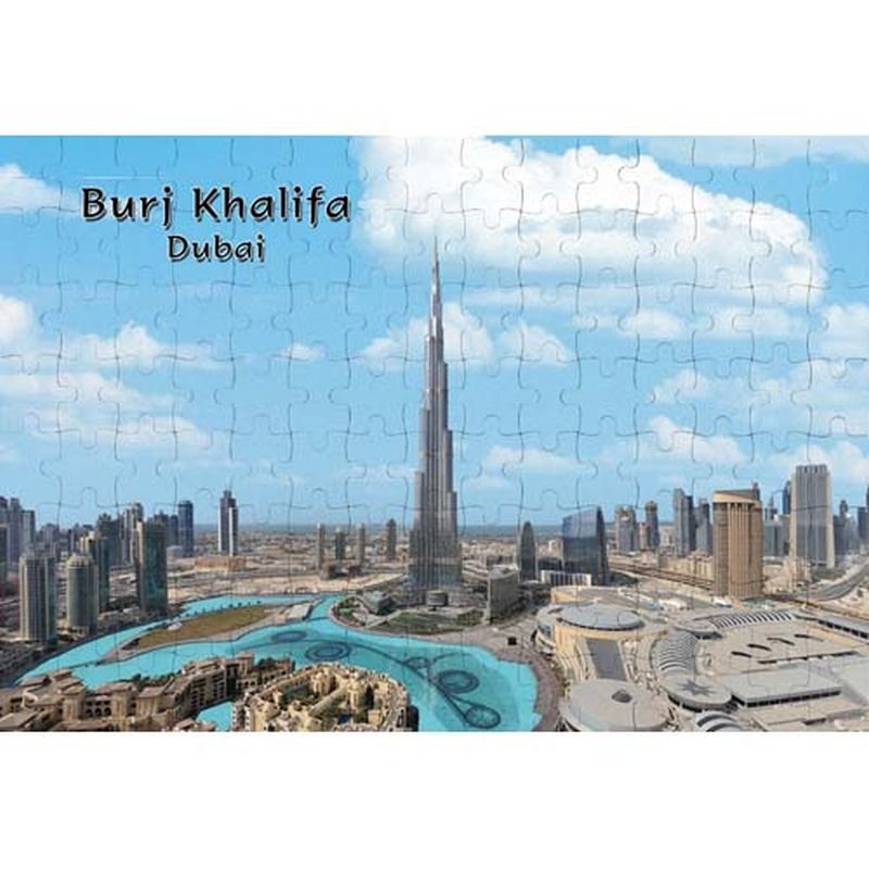 Ajooba - Dubai Souvenir Puzzle Burj Khalifa 0028