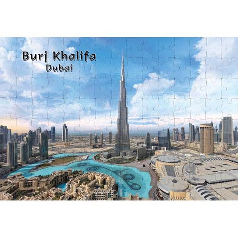 Ajooba - Dubai Souvenir Puzzle Burj Khalifa 0029