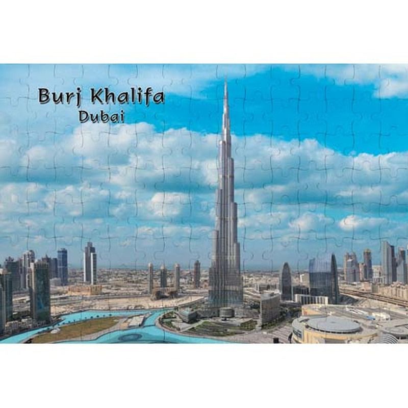 Ajooba - Dubai Souvenir Puzzle Burj Khalifa 0038