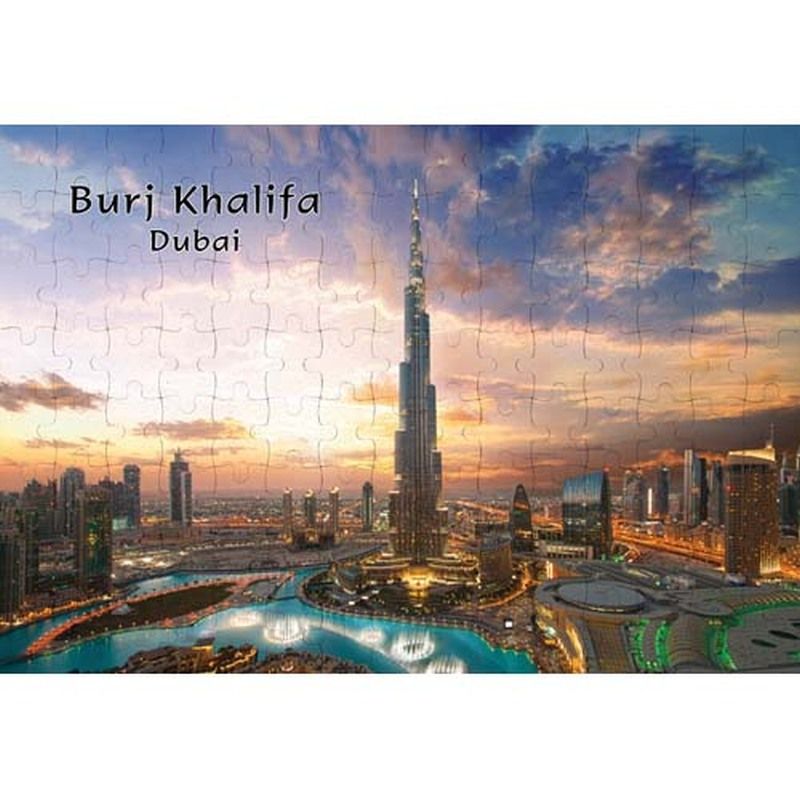 Ajooba - Dubai Souvenir Puzzle Burj Khalifa 0041