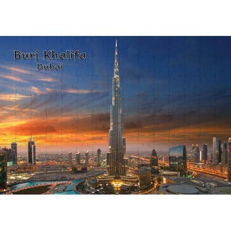 Ajooba - Dubai Souvenir Puzzle Burj Khalifa 0047