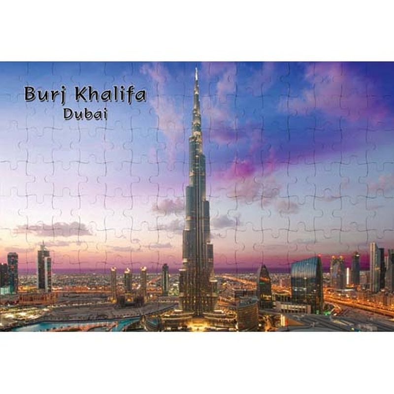 Ajooba - Dubai Souvenir Puzzle Burj Khalifa 0049