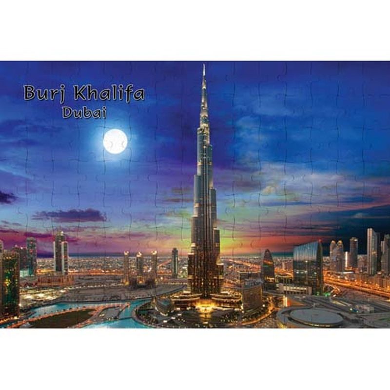 Ajooba - Dubai Souvenir Puzzle Burj Khalifa 0055