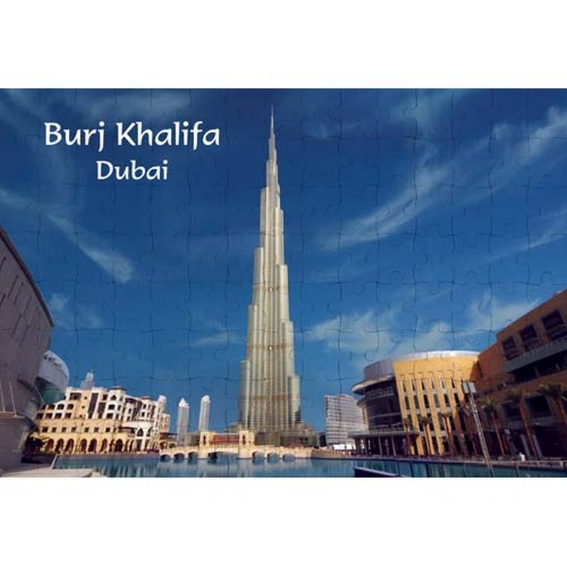 Ajooba - Dubai Souvenir Puzzle Burj Khalifa 0060