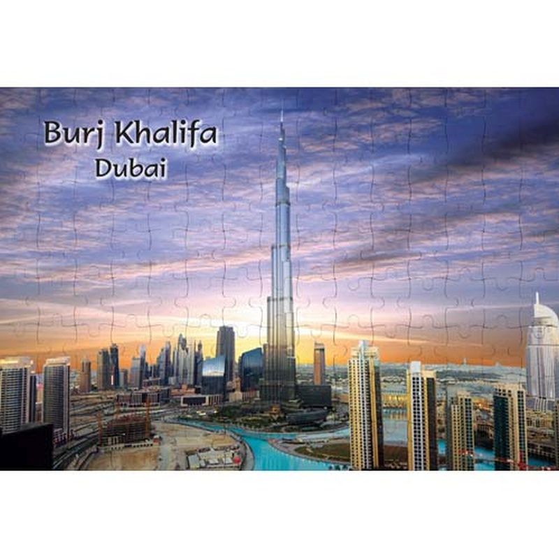 Ajooba - Dubai Souvenir Puzzle Burj Khalifa 0062