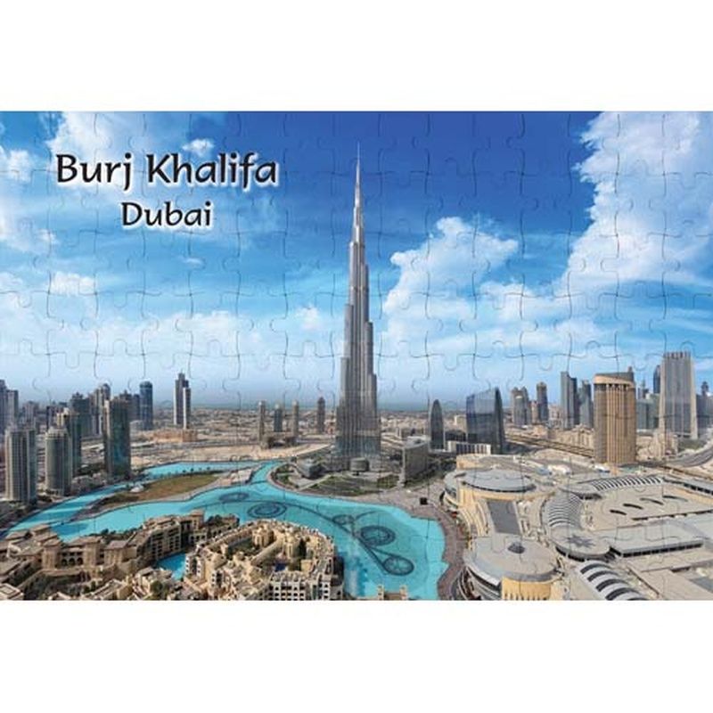 Ajooba - Dubai Souvenir Puzzle Burj Khalifa 0063