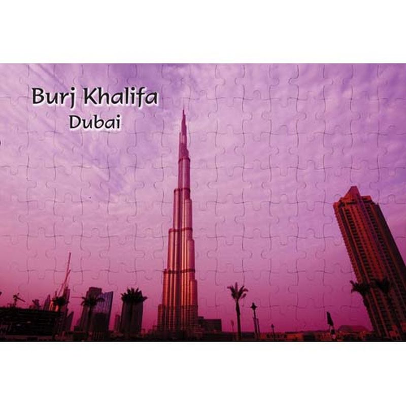 Ajooba - Dubai Souvenir Puzzle Burj Khalifa 0064