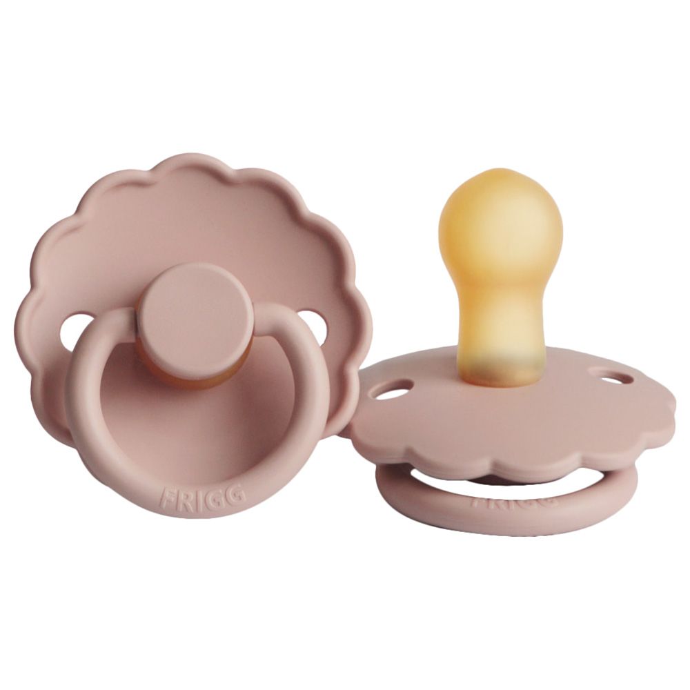 FRIGG - Daisy Latex Pacifier 0-6M S1 - Blush