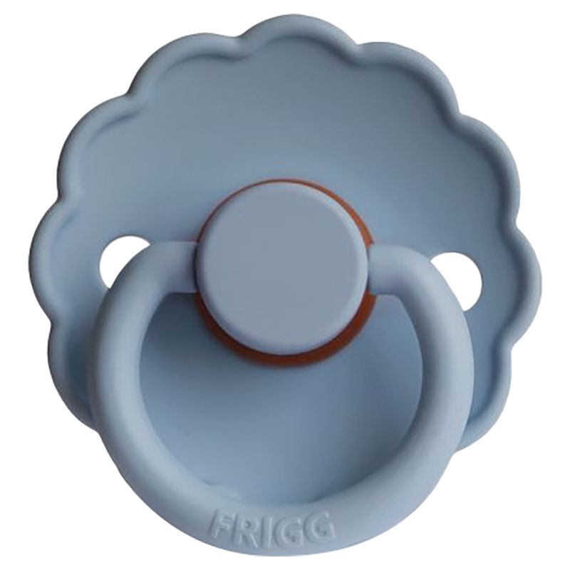 FRIGG - Daisy Latex Pacifier 6-18M S2 - Glacier Blue